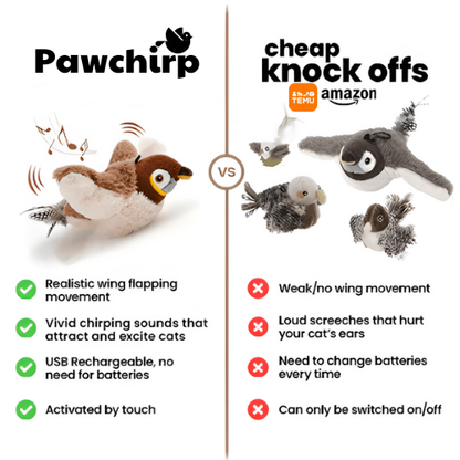 Pawchirp Birdie Cat Toy