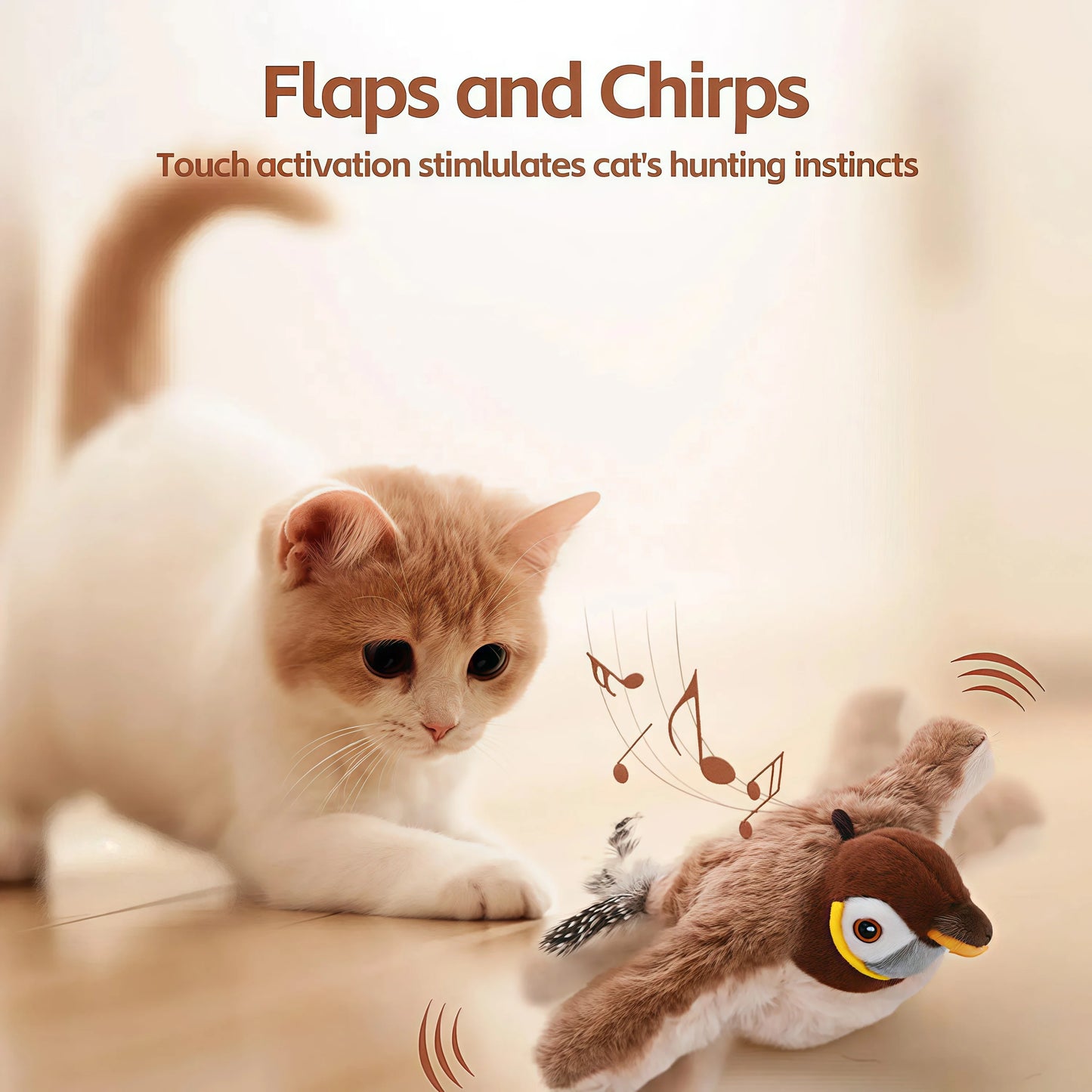 Pawchirp Birdie Cat Toy